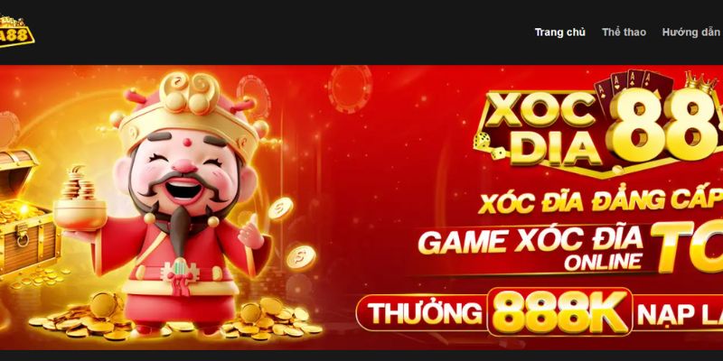 Trang chủ 16 Giao diện Xocdia88 thân thiện tối ưu cho mọi hội viên