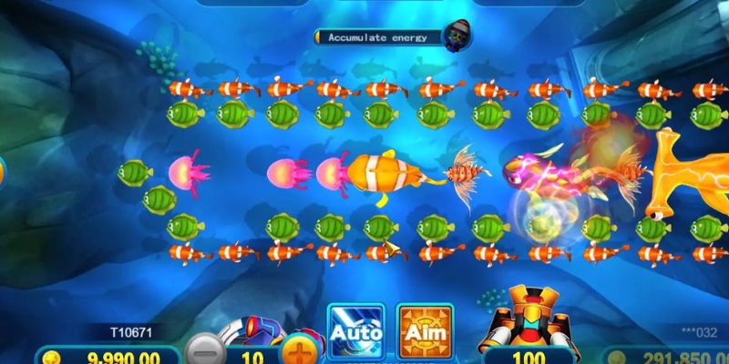 Bombing Fishing Xocdia88 - Luật chơi bắn cá cực dễ hiểu 3 Một số loại cá tại Bombing Fishing Xocdia88